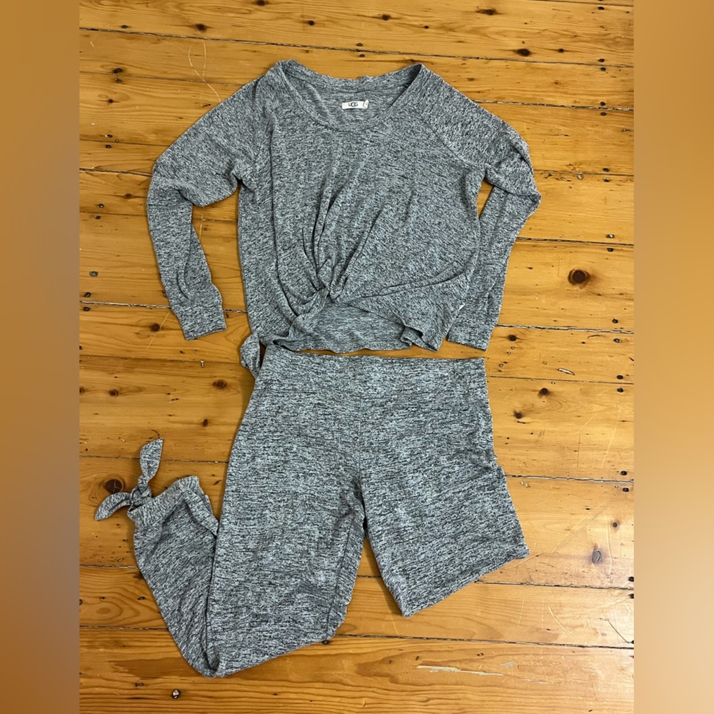 UGG Small Heather Gray Heather Lounge Set